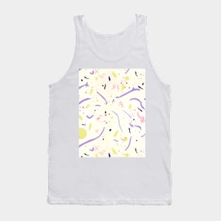 Lines and dots 5 Tank Top